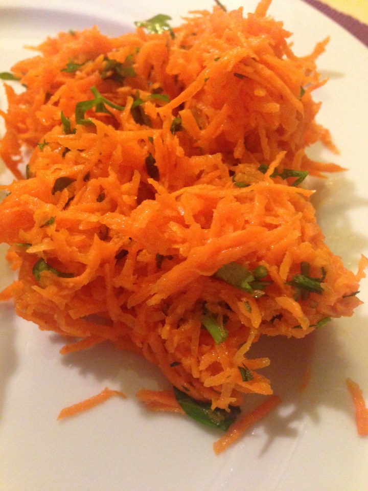 Grated Carrot Salad